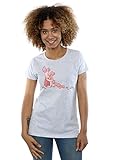 Disney Damen Winnie The Pooh Piglet Chain of Hearts T-Shirt Sport Grau Medium