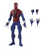 Hasbro Marvel Legends Series Spider-Man 15 cm große Spider-Man: Ben Reilly Action-Figur, enthält 5 Accessories: 4 austauschbare Hände, 1 Web-Effekt