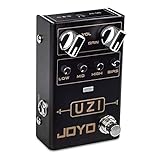 Lifoto UZI Distortion Pedal Guitar Effect Pedal for Heavy Metal Music High Gain Distortion for Electric Guitar with BIAS Knob True Bypass (R-03)