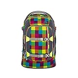 SATCH Beach Leach 2.0 Kinder-Rucksack,45cm, Karo Bunt Gepixelt,SAT-SIN-003-901'is incorrect and must be replaced by the proper value 'Satch pack Schulrucksack -ergonomisch,30Liter, Org