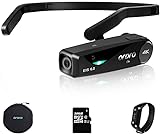 ORDRO EP6 Camcorder 4K leichter Kopf Videokamera Winkel 130° Full HD 1080P 60fps EIS 6.0 Anti-Shake YouTube Vlogging WiFi Kamera Recorder mit Fernbedienung, Transporttasche und Micro SD Karte 32 GB o