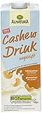 Alnatura Cashew Drink ungesüßt, 8er Pack (8 x 1 l)