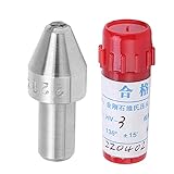 Brilluxa Vickers-Härteprüfgerät, Eindringkörper, 136 Grad genau, superharter, legierter Stahl, Diamant-Eindringkörper, Eindringkörper mit Aufbewahrungsbox,