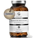 QIDOSHA® Magnesium Bisglycinat Kapseln, 300 Stk im Apothekerglas, organische Magnesium-Form als Magnesium-Glycinat, 300 mg elementares Magnesium je Tagesportion aus 1500 mg Magnesium-Bisgly