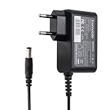 kwmobile Ladekabel kompatibel mit Bose SoundLink Mini - 12V 1.5A (18W) - Lautsprecher Ladegerät Kabel in Schwarz