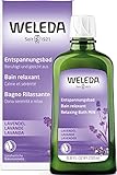 WELEDA Bio Lavendel Entspannungsbad, Naturkosmetik Gesundheitsbad mit echtem Lavendelöl zur Beruhigung der Sinne und für guten Schlaf (1 x 200 ml)