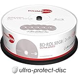 Primeon BD-R DL 50GB/2-8x Cakebox (25 Disc) Ultra-Protect-disc Surface
