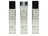 Chanel Bleu de Chanel von Chanel – Eau de Toilette EDT – Spray 3 x 20 ml