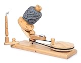 Brainmart Handbetätigter Holzgarn- und Garn-Swift-Wollwickler, Schnurhalter, Stricken, Häkeln, Zubehör, Geschenk für Stricker-Ballwick