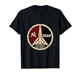 Stolzes CCCP Shirt Vintage Russland Weltraum-Programm T-Shirt