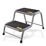 DEMA Wohnwagen Doppel-Trittstufe DDT 2 – Stabiler Doppeltritt für Caravan & Camping, rutschfest & belastb