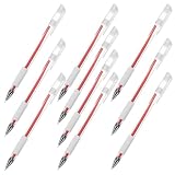 CRILSTYLEO 10st Hautmarker Pflege Körper Kosmetikstifte Mapping-stift Gesicht Glühen Eyeliner-stift Bausatz Make-up-pinsel Weiß Augenbrauenstift Umrandet Herrscher Wimpern Fleck Plastik R