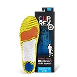 CURREX RunPro Sohle – Entdecke Deine Einlage für eine neue Dimension des Laufens, Dynamische Einlegesohle, Blau- High Profile Gr.- EU 37-39/ S
