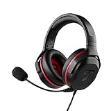 Teufel CAGE ONE Kabelgebundenes Over-Ear-Kopfhörer, Mikrofon, Gaming-Headset, TeamSpeak Zertifiziert, geeignet für Games, Musik und fürs Homeoffice - schw