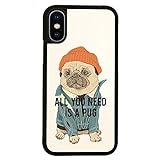 Graphic Gear Mops Funny Illustration Design iPhone Hülle 11 11Pro Max XS XR X iPhone XS