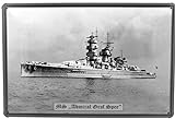 Tin Sign Blechschild 20x30 Admiral GRAF Spee Panzer Schiff 1934-1939 Deutsches Reich Kriegs Marine Weltkrieg Deutschland Lützow Scheer Seefahrt Meer