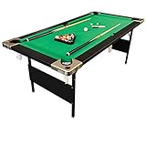 Billardtisch Faltbare Modell ALADIN Billard 6 FT Billard-Spiel Messung 158 x 66 cm