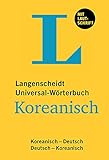 Langenscheidt Universal-Wörterbuch Koreanisch: Koreanisch-Deutsch / Deutsch-Koreanisch