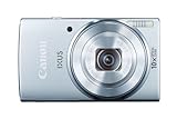 Canon IXUS 155 Digitalkamera (20 MP, 10-Fach Opt. Zoom, 6,8cm (2,6 Zoll) LCD-Display, HD-Ready) Silber