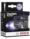 Bosch H7 Plus 120 Gigalight Lampen - 12 V 55 W PX26d - 2 Stück