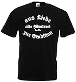 Berlin Herren T-Shirt alte Försterei Stadion Schwarz XL