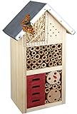 CULT at home Insektenhotel - für Bienen Marienkäfer Schmetterlinge - Höhe 26 cm