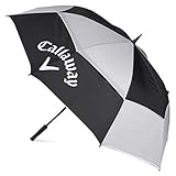 Callaway Golf Tour Authentic Regenschirm , 170 cm, Black/Grey/White