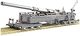 Zaclay Technik Panzer Modell, 3846 Teile Bausteine Panzer 3-IN-1 Bausatz, Militär WW2 Dora-Kanone Bauset Kompatibel mit Technik,3846 Pieces