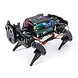 FREENOVE Robot Dog Kit for ESP32-WROVER (Included), Camera, Walking, Ultrasonic Ranging, Touch Sensor, Buzzer RGB LED Servo App