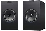 KEF Q150 Schwarz Lautsprecher Paar, HiFi | Heimkino | Regallautsprecher | Boxen | Stereo | High End | 2 Wege