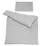 roba Kinderbettwäsche Lil Planet 100 x 135 cm - 2-teiliges Bettwäsche Set - Bio Baumwolle - GOTS und Oeko-Tex 100 zertifiziert - G