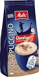Melitta Cappuccino, koffeinhaltiges Getränkepulver, feine Kaffeenote, cremig, glutenfrei, Cappuccino Classico ,12 x 400g Beutel, 4,8 kg
