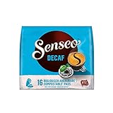 Senseo® Pads Decaf - Kaffee Entkoffeiniert UTZ-zertifiziert - 5 Packungen x 16 Kaffeepads
