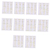Lurrose 10 Blätter Flaschenaufkleber für ätherische Öle Chili nachweisen personalisierte sticker personalisierte aufkleber Etikett für ätherische Öle Aufkleber für Parfümflaschen G