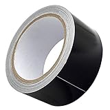Akuoly Aluminiumband Aluband Selbstklebendes Aluminiumklebebänder Thermoshield schattierung Hitzeschutzband Aluklebeband, 50mm breit 20m lang schwarz