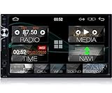 Tristan Auron BT2D7025A Android 10 Autoradio I 7'' Touchscreen I GPS Navi 32GB Bluetooth Freisprecheinrichtung I USB SD OBD DAB+ 2 DIN