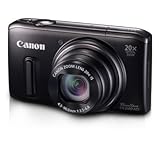Canon PowerShot SX 240 HS Digitalkamera (12,1 MP, 20-fach opt. Zoom, 7,6cm (3 Zoll) Display, bildstabilisiert) schwarz