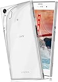 moex Aero Case kompatibel mit Sony Xperia Z3 - Hülle aus Silikon, komplett transparent, Klarsicht Handy Schutzhülle Ultra dünn, Handyhülle durchsichtig einfarbig, Klar