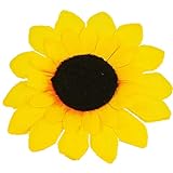 WOOOOZY Sonnenblume mit Anstecknadel, Ø 10 cm