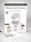 Papierschnittmuster Mützen-Schal-Set