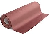 100% Mosel Tischläufer Samt, in Dusty Pink/Altrosa (28 cm x 5 m),Tischband aus Polyester in matter Samt-Optik, edle Tischdeko, Dekoration zu besonderen Anlässen