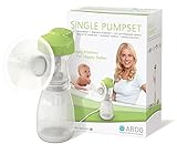 Ardo Single Pumpset für die elektrischen Milchpumpen Calypso und Carum – Sicheres & hygienisches Zubehör zum schnellen Abpumpen von Muttermilch – BPA-frei