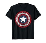 Marvel Captain America Avengers Schild Comic Grafik T-Shirt T-Shirt