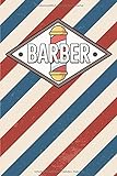 Barber: Notizbuch für Barber im Barbershop. Für Notizen, Skizzen, Zeichnungen, als Kalender, Tagebuch oder als Geschenk. 120 Seiten Punktiert.