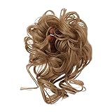 V/N Messy Bun Haarteile Chignon Curly Hair Extensions Pferdeschwanz Elastische Donut Hochsteckfrisuren Haarteile Hair Chignons für Frauen Mädchen Groß