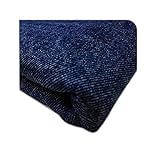MAGFYLY Jeansstoff meterware Denim Stoffe Auswahl an hochwertigen Baumwollstoffen elastisch und bequem Machen Hemd Rock Mantel Hose (Color : Dark Blue)