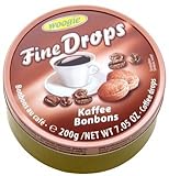 Woogie Kaffee-Bonbons 'Fine Drops' in der wiederverschließbaren 200g Dose