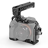 SMALLRIG Camera Cage Kit Master Kit für Sony Alpha 7S III / A7S III / A7S3 mit HDMI Kabelklemme, NATO Rail, NATO Top Handle - 3009