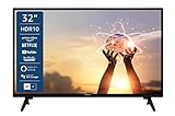 homeX H32NT2000 32 Zoll Fernseher/Smart TV (HD Ready, HDR, Triple-Tuner) - Inkl. 6 Monate HD+