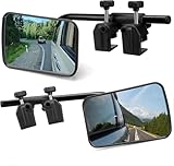2 Stück Wohnwagen Spiegel Auto,Wohnwagenspiegel,Caravanspiegel,Abschleppspiegel,Universalspiegel,Wohnwagenspiegel Universal,Außenspiegel Wohnwagen,Spiegel Wohnwagen für alle gängigen Fahrzeugtyp